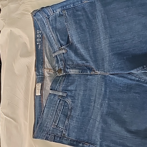 Gap 1969 Medium Wash Legging Jeans Woman's Size 16 - Picture 5 of 16